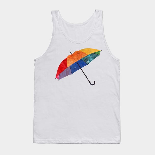 umbrella Tank Top by Babban Gaelg